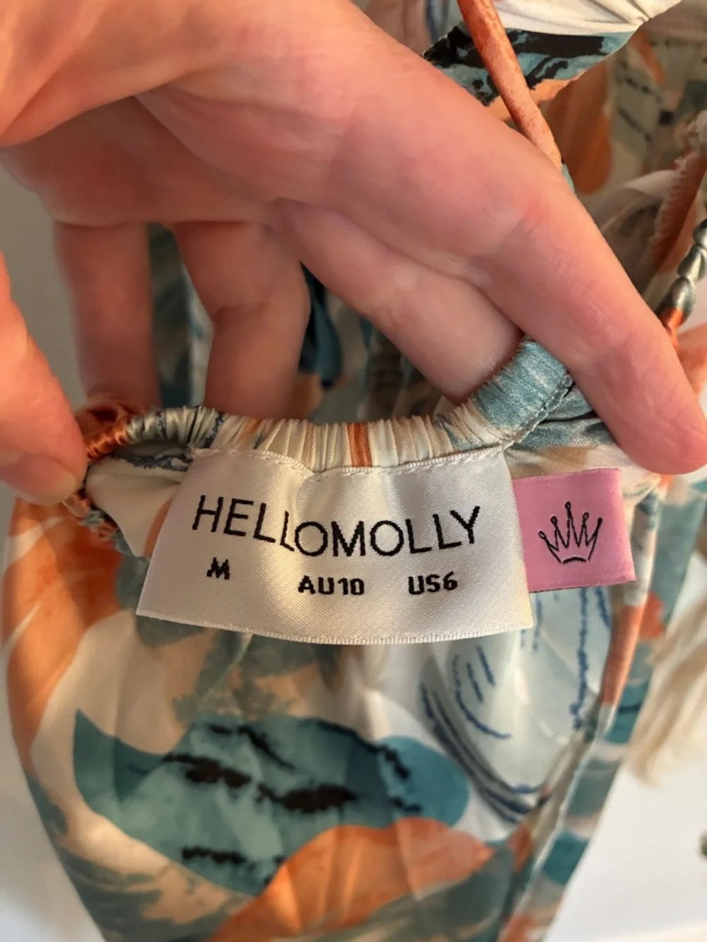 Hello Molly “Moment in Bloom” Tropical Print Maxi Dress- M - Picture 7 of 7